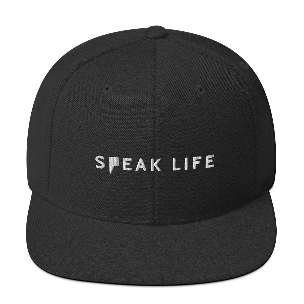 Speak Life Snapback Hat